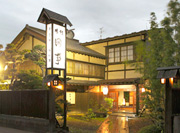料理旅館「田事」の外観
