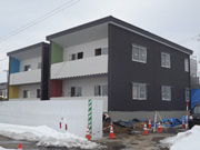 湯川村のＣＬＴ集合住宅