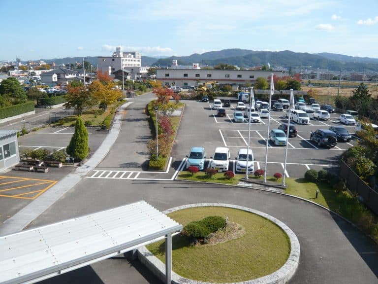 本社屋上からの敷地全景