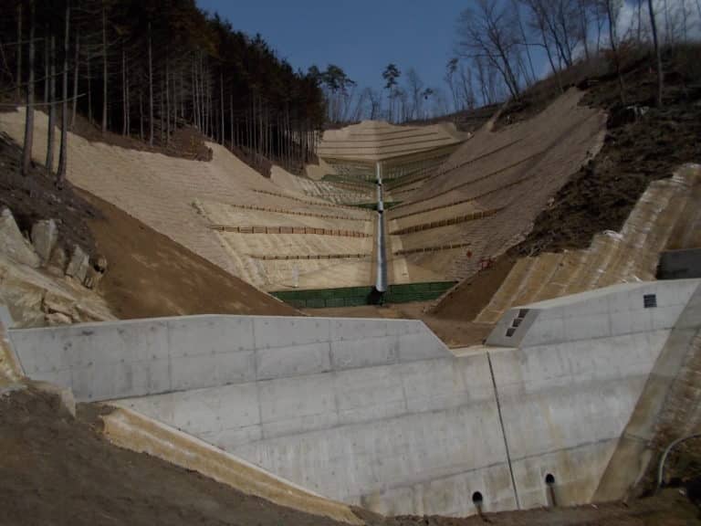 復旧治山2602工事　松倉Ⅱ地区