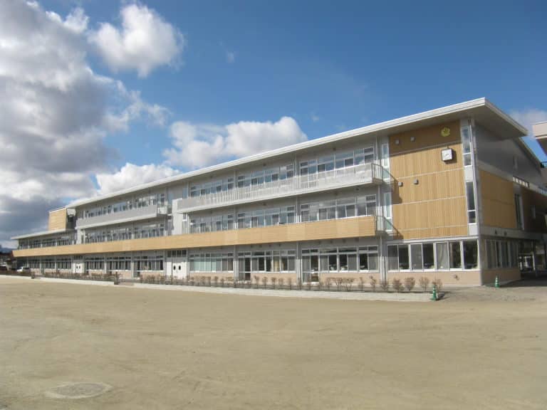 第二小学校校舎改築建築主体工事