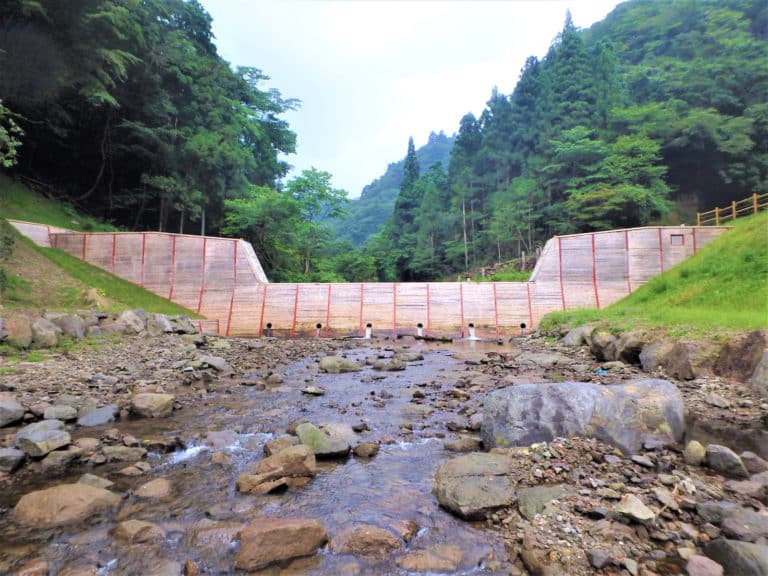 総合防災対策治山工事　夏井地区