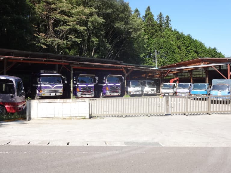 会社駐車場