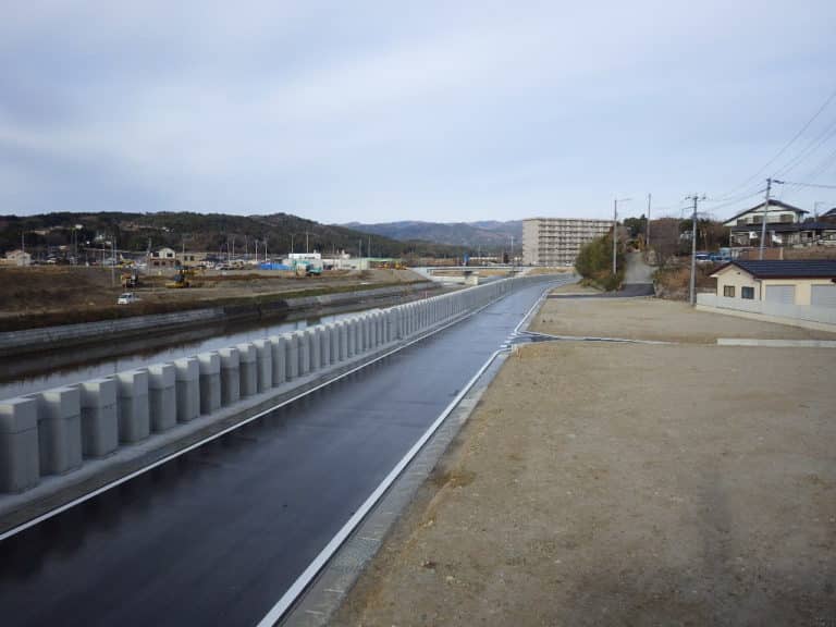 区画道路整備と宅地造成