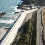 福島県相双農林事務所発注（広野浅見川海岸防潮堤工事）