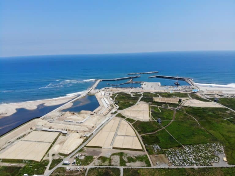 防災林造成2903工事　浪江地区