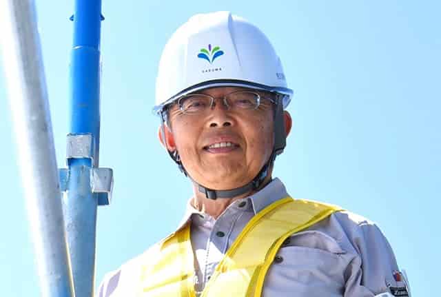 佐久間建設工業株式会社　代表取締役社長 佐藤 岩男