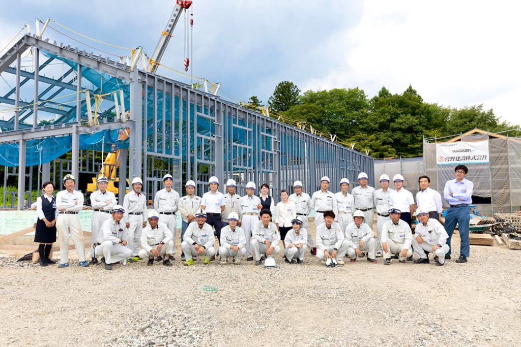 菅野建設株式会社　スタッフ写真