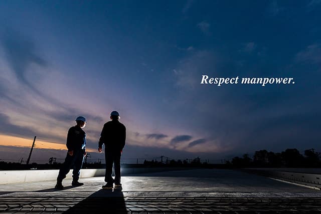 respect manpower.